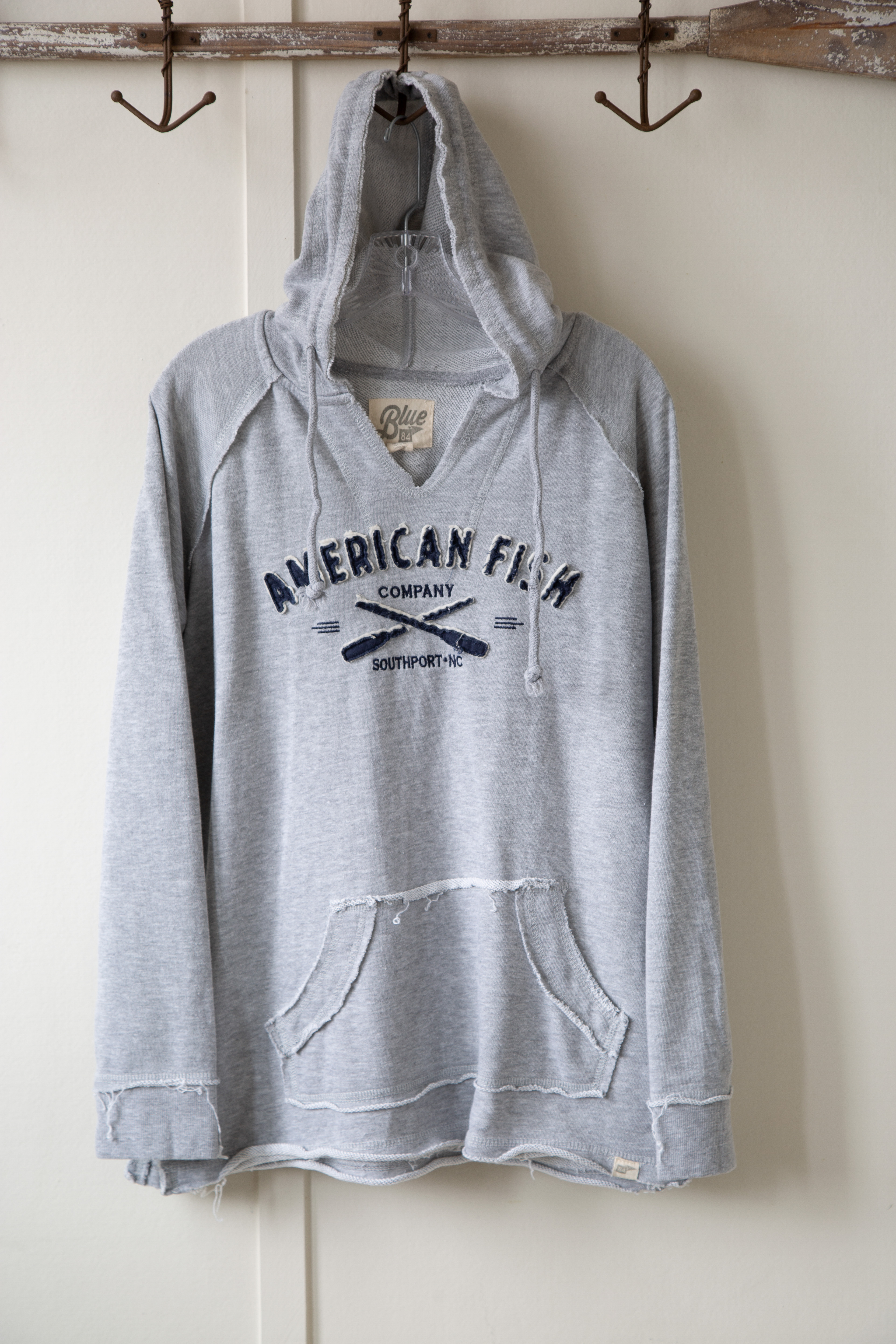 Hoodie With Pockets Grey